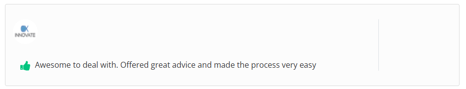 Client Testimonial