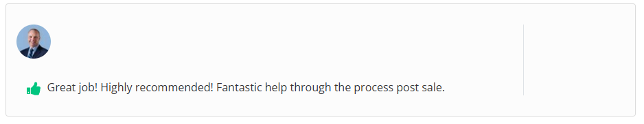 Client Testimonial